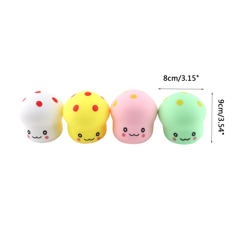 Đồ chơi squishy Giảm Stress Hình Cây Nấm Dễ Thương Cho Bé