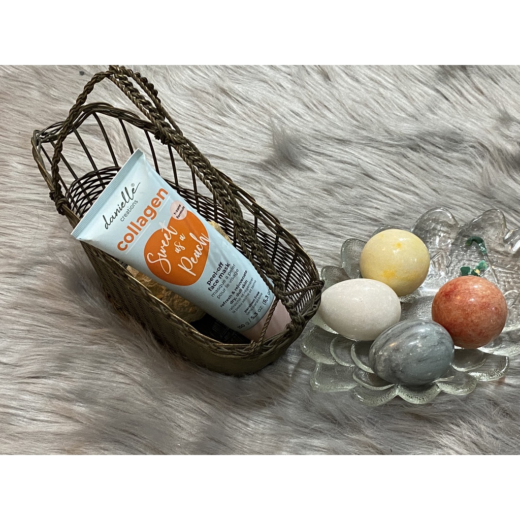 [HÀNG MỸ]  LỘT MẶT NẠ DANIELLE CREATIONS COLL AGEN - SWEET AS A PEACH PEEL-OFF FACE MASK 5.3 OZ R4-D68