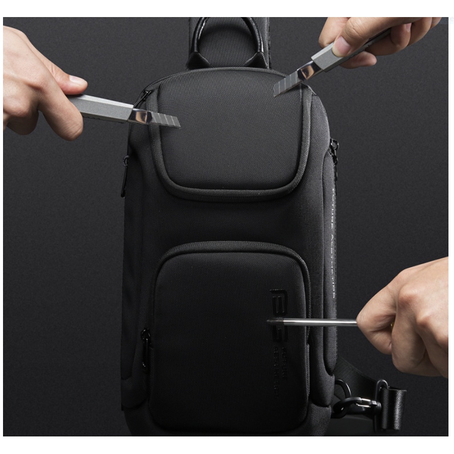 Túi đeo chéo đeo ngực nam cao cấp phong cách châu âu