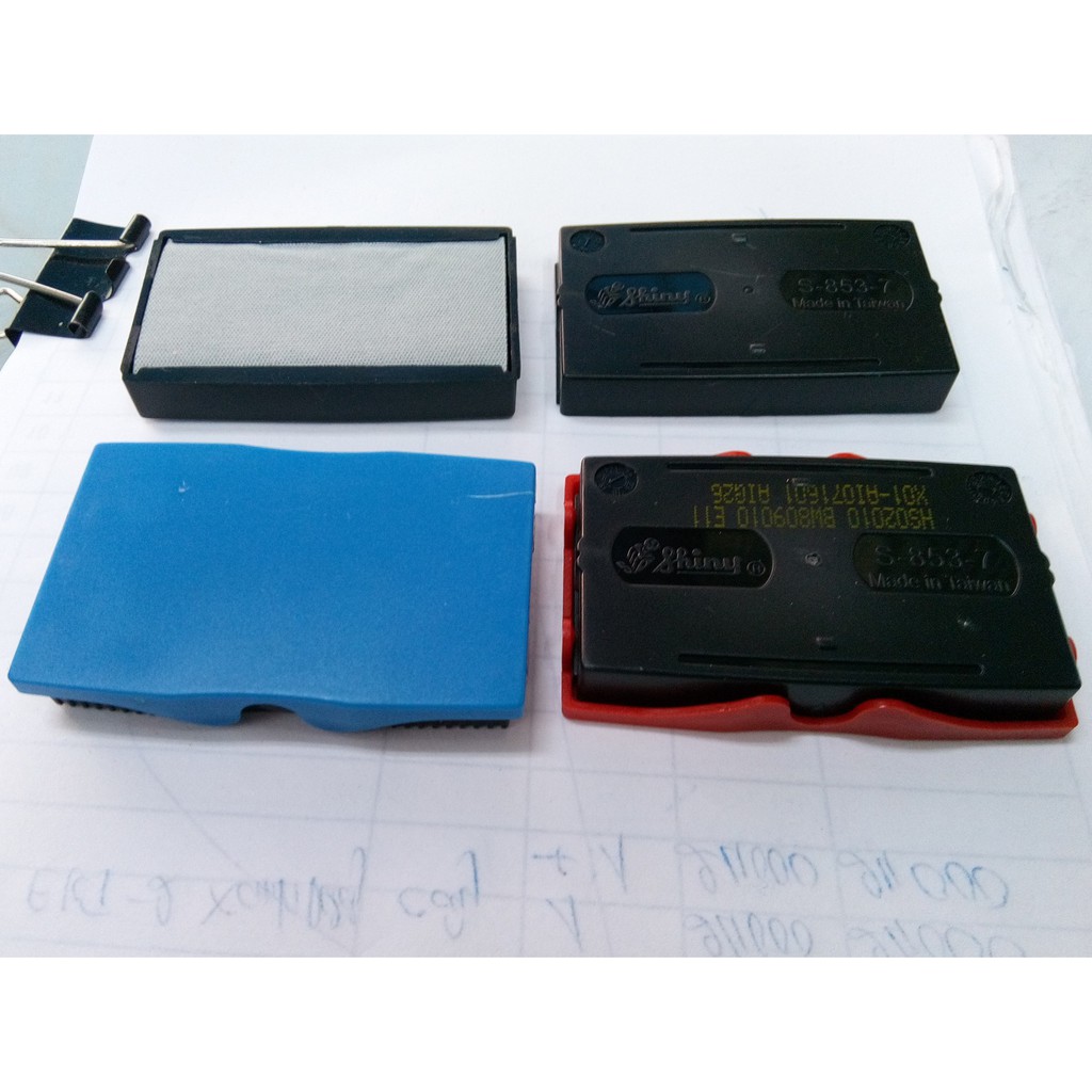 Khay Mực/ Thẻ Mực/Tampon Shiny S-853-7 / S1823-7 Dùng Cho Dấu Shiny S-853 / S-843 / S-823