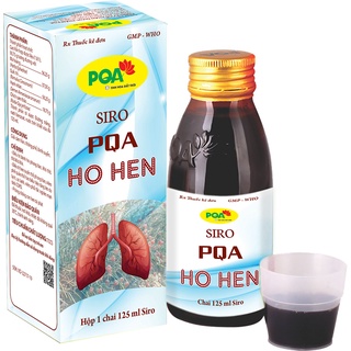 Pqa siro ho hen: giải cảm hàn, thông phế, bình suyễn, ho lâu ngày, khó thở, hen suyễn