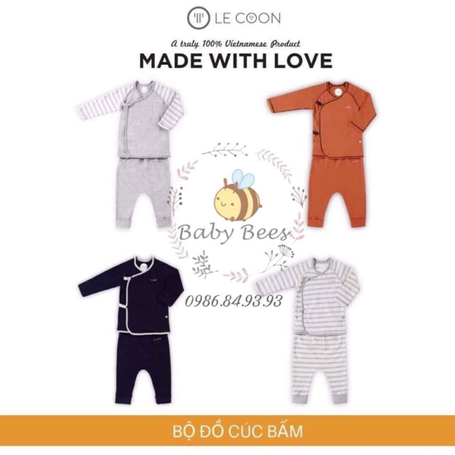 Bộ đồ cúc bấm Lecoon
