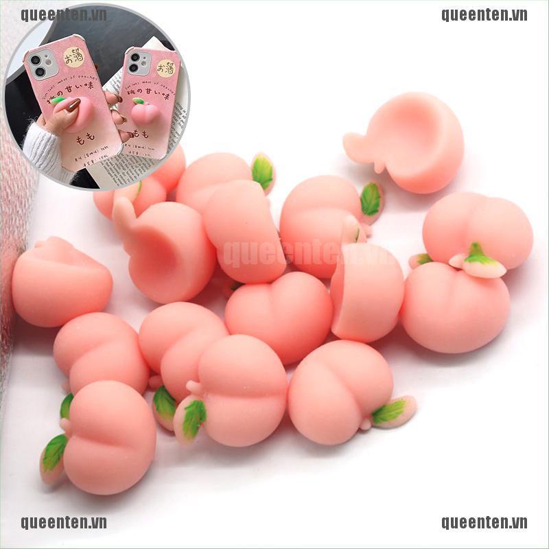 Soft Squishy Peaches Cream Scented Super Slow Rising Stress Relief Squeeze Toys QUVN