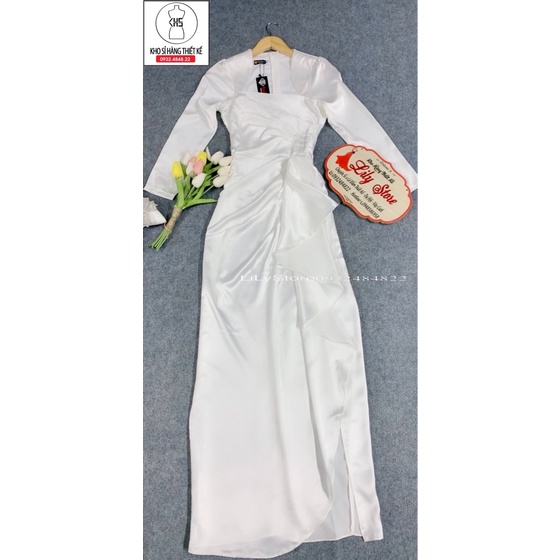 ĐẦM BODY XẾP LY XẺ ĐUỒI full size S/M/L/XL