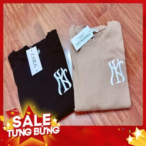 BÁN SỈ VÁY BODY LEN TĂM DÀI TAY THÊU NY -Hàng nhập khẩu