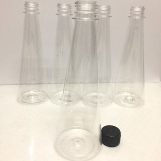 10 chai nhựa PET hình chóp (350ml)