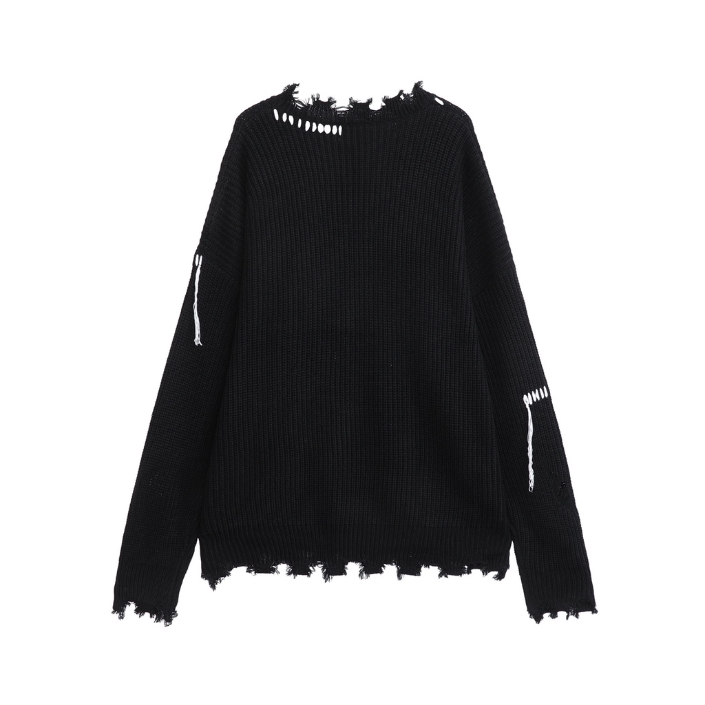 Áo len custom form oversize dropshoulder