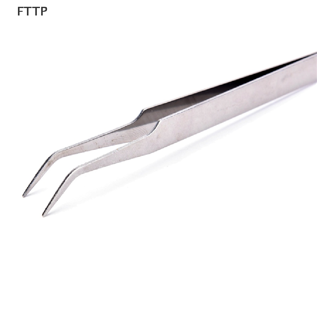 Set 2 Nhíp Gắp Lông Mi / Lông Mày Bằng Thép Không Gỉ Tiện Dụng