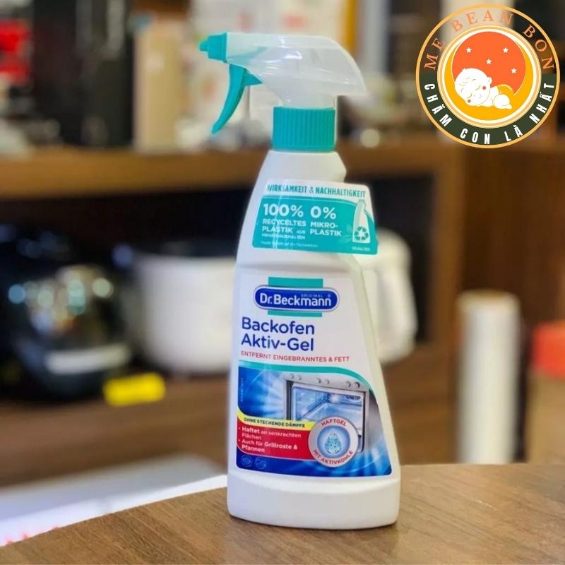 Dung dịch vệ sinh lò vi sóng lò nướng nồi chiên không dầu Dr beckmann an toàn đánh bay bui bẩn khử mùi hôi - mẹ bean bon
