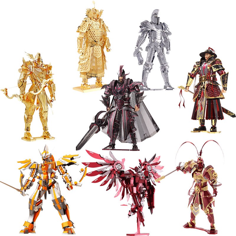 Mô hình thép 3D tự ráp Piececool các mẫu robot