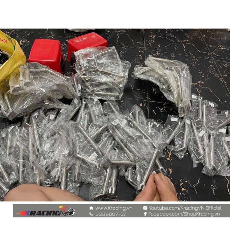 Chống nghiêng inox cho Xe Wave/Dream/Fu/Vario/Ex/Winner