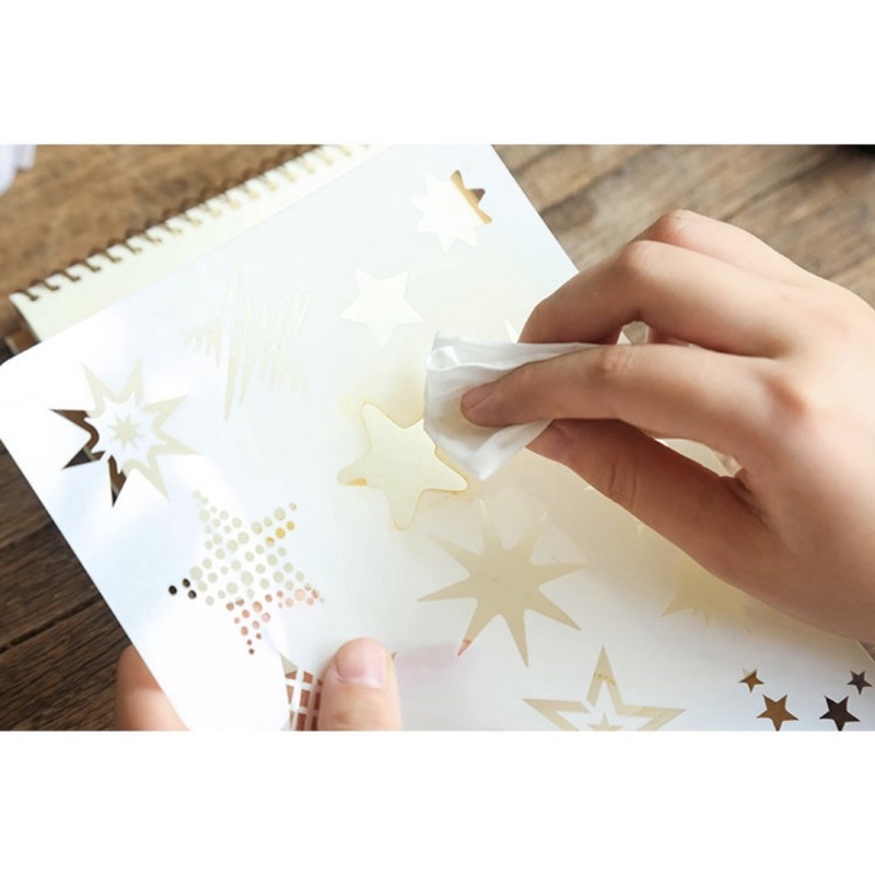 Khuôn màu in trang trí sổ, lưu bút, thư tay