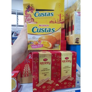 Bánh custard hộp nhỏ 2 cái