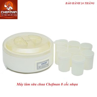 Máy làm sữa chua Chefman 8 cốc nhựa CM- 302N