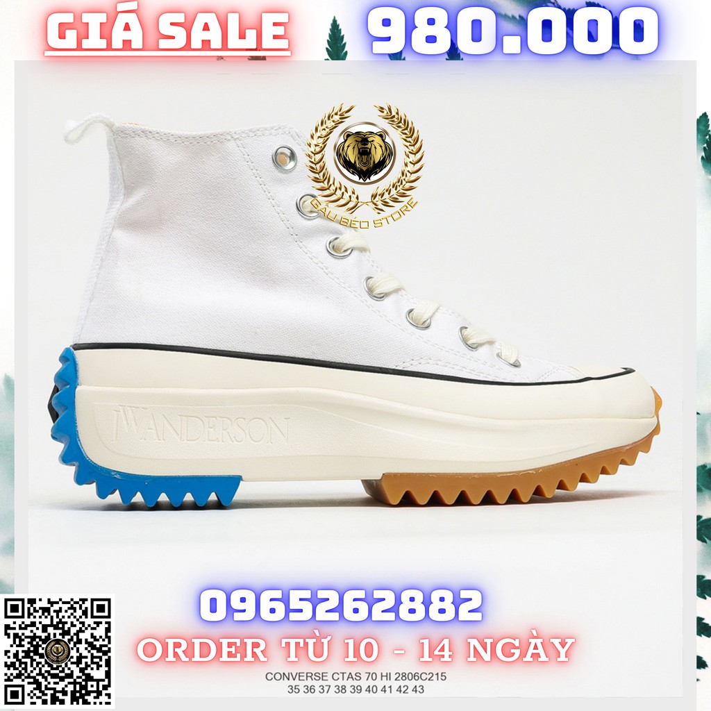 ORDER + FREESHIP Giày Outlet Store Sneaker _Converse × JW Anderson RunStar Hike Hi MSP:  ➡️ gaubeostore.shop