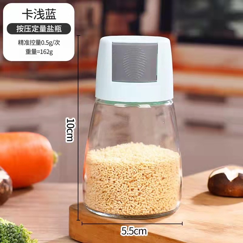 Lọ đựng tiêu, gia vị có nút nhấn cho nhà bếp, bình lắc gia vị có định lượng