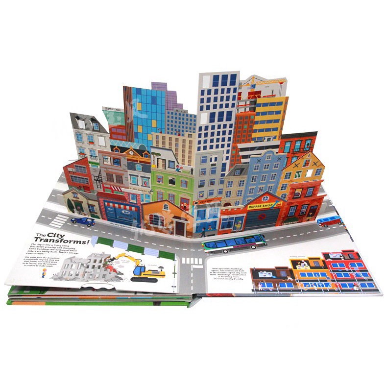 Siêu phẩm đồ chơi đa tương tác siêu to khổng lồ cho bé The Ultimate Book of Cities