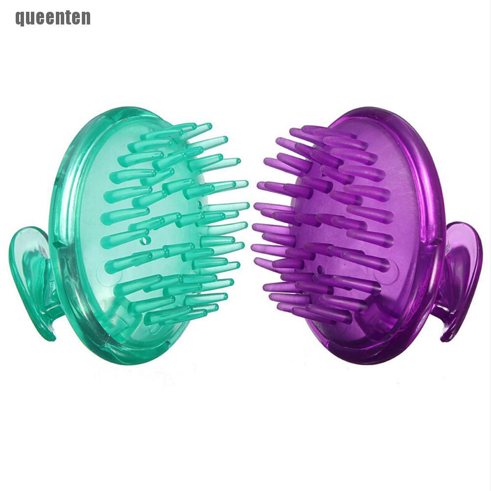 [Hàng mới về] Lược silicon gội đầu chải tóc mát xa cơ thể linh hoạt