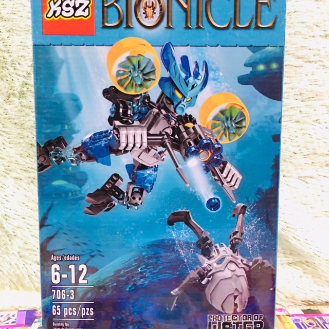 Hộp lắp ráp bionicle 706-3