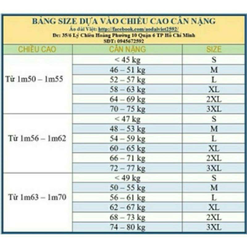 Áo dài may sẵn lụa in 3D (hình thật)