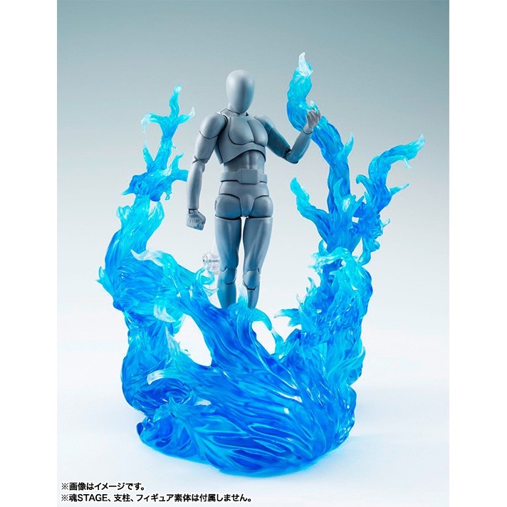 Mô Hinh Hiệu Ứng Lửa cho Figure - Màu Xanh - 6597