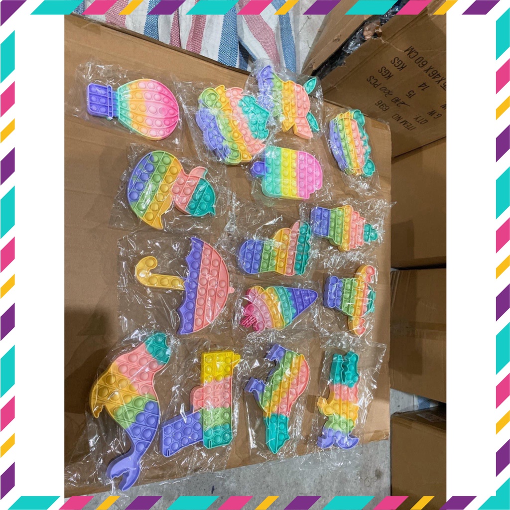 Bop it bóp ít rẻ nhất đồ chơi bóp bong bóng giảm stress căng thẳng - LANA QUEEN (deal khủng)