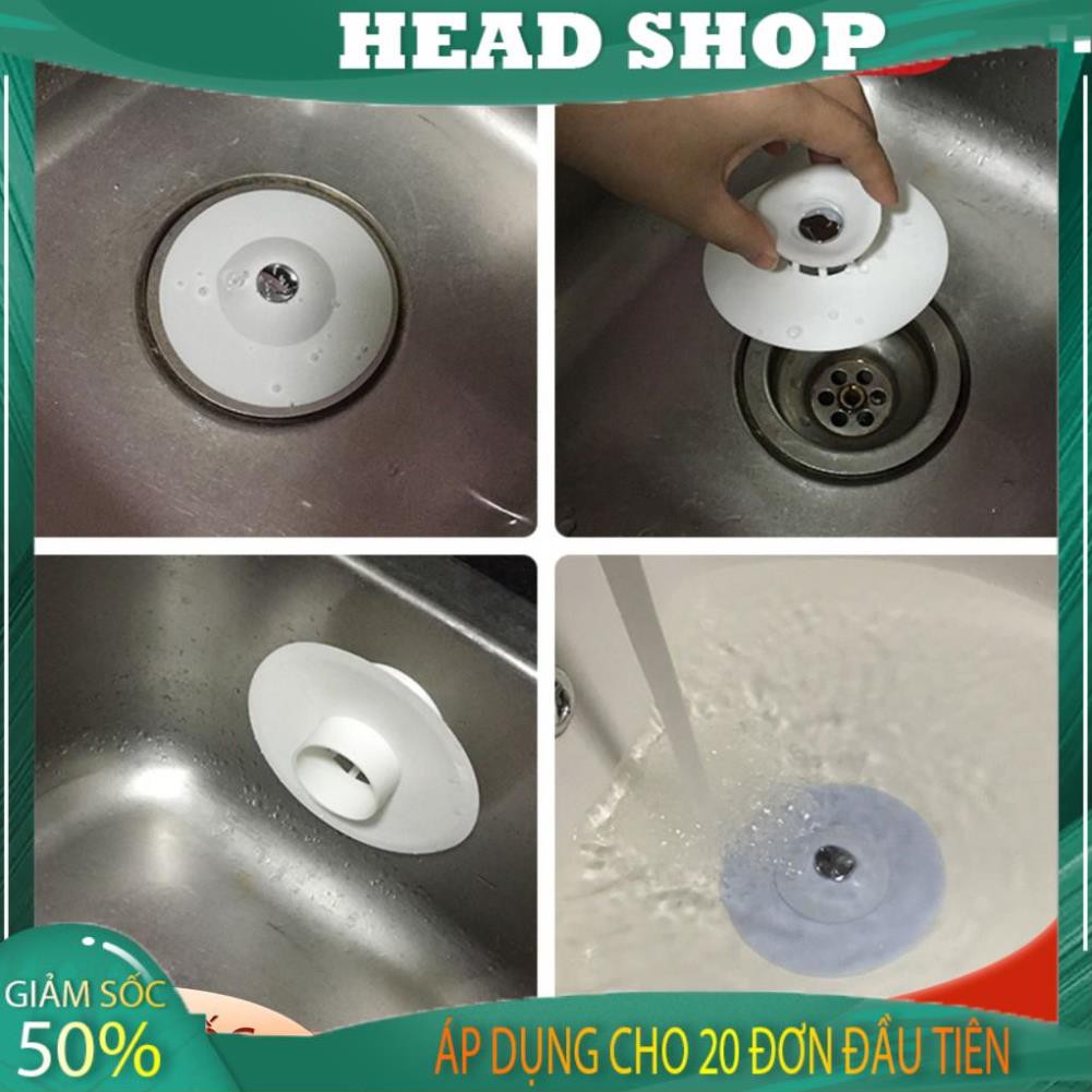 Chặn Rác Bồn Rửa Bát Bồn Rửa Mặt Bật Mở Thông Minh Ngăn Mùi Bồn Tắm B040 HEADSHOP