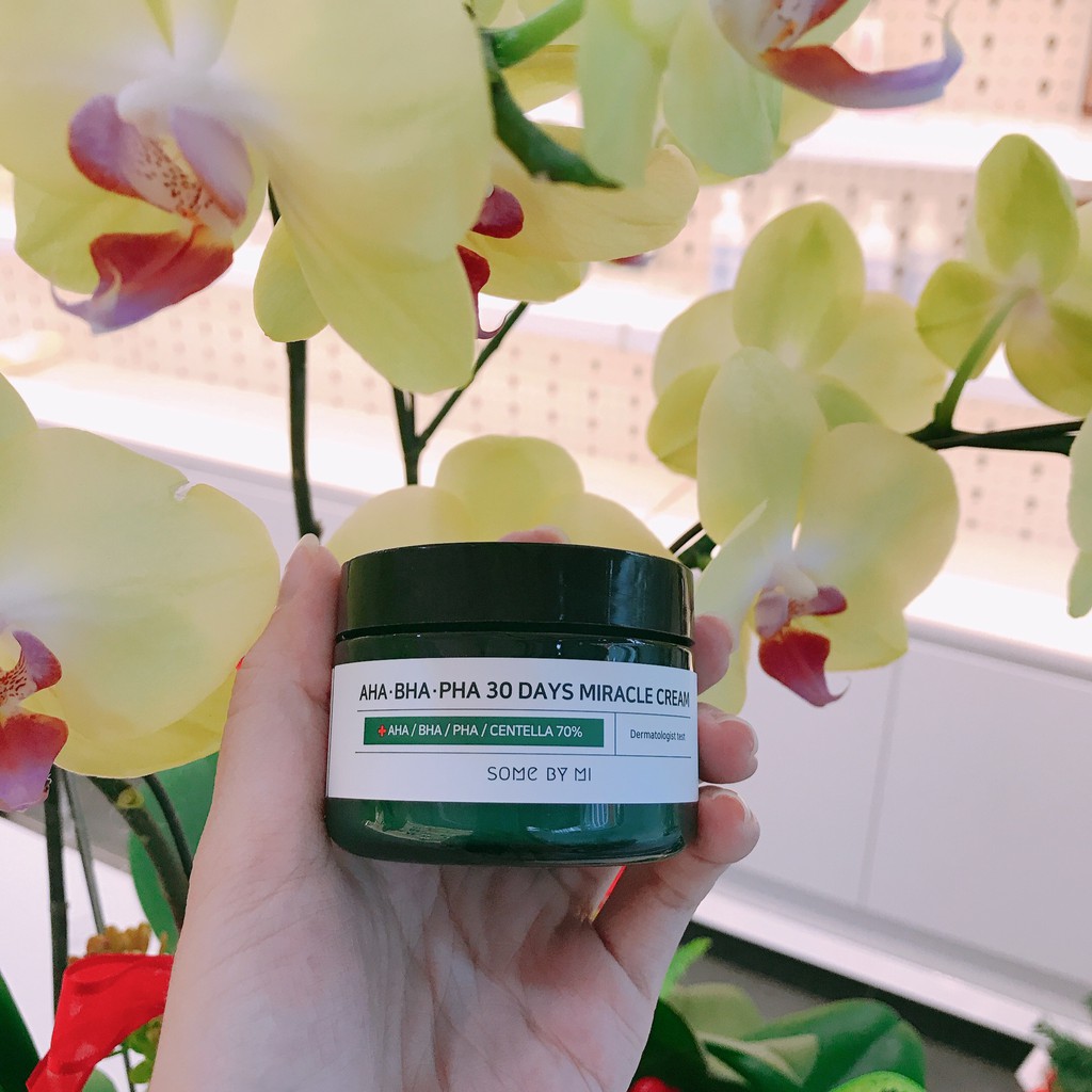 [CÓ BILL] Kem Dưỡng Cho Da Mụn Some By Mi AHA-BHA-PHA 30 Days Miracle Cream