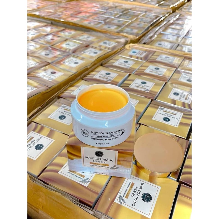 Combo trắng da Body Cốt Men bia + Kích arbutin 3c3