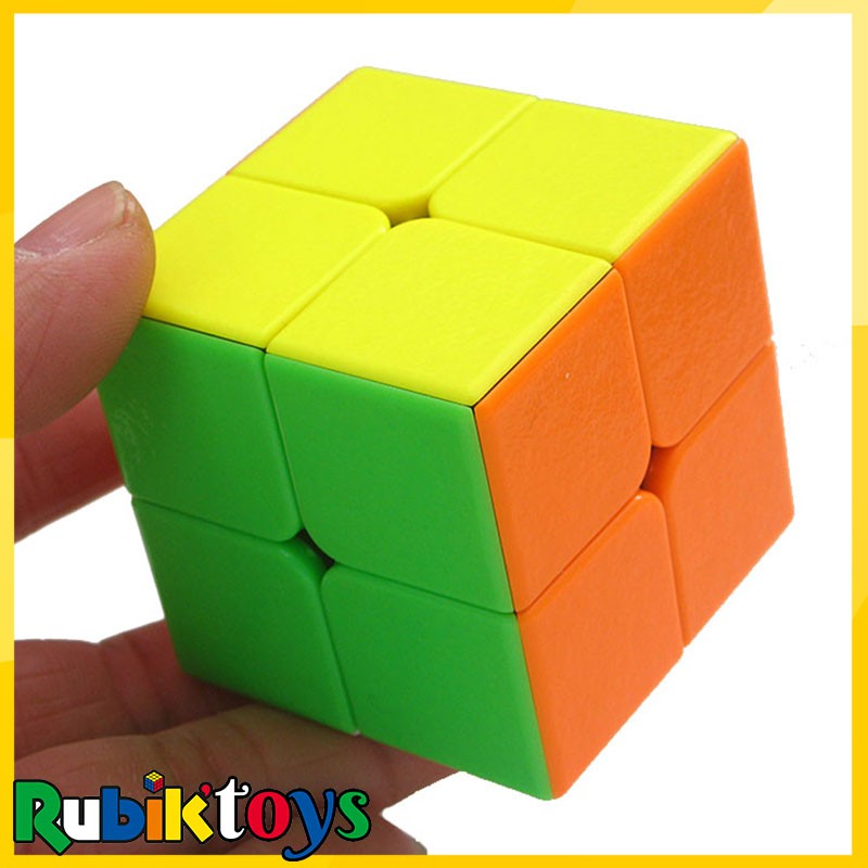 Combo Rubik 2x2, 3x3 & Tam Giác Qiyi Cube Bẻ Góc Cực Tốt, Nhanh, Trơn, Mượt ⚡ Rubik Đồ Chơi Thông Minh
