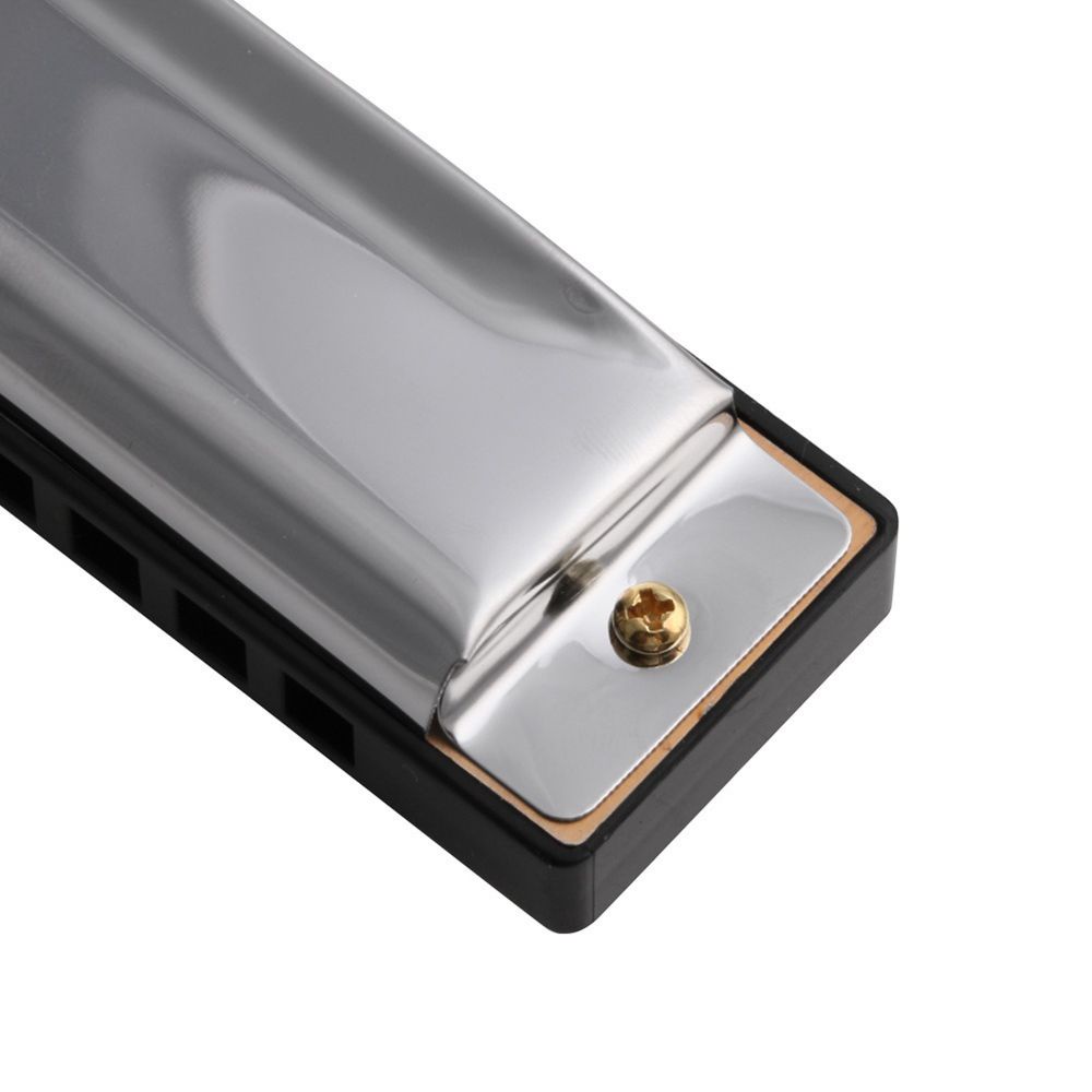 Kèn Harmonica 10 lỗ bằng thép không gỉ màu sắc độc đáo