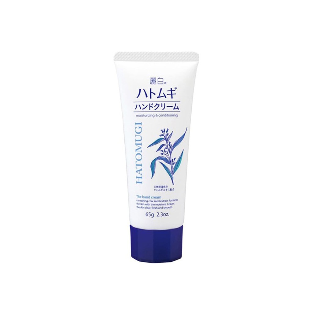 Kem Dưỡng Da Tay Hạt Ý Dĩ Reihaku Hatomugi Hand Cream 65g