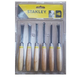 Bộ mũi đục gỗ 6 cây stanley stht16120-8
