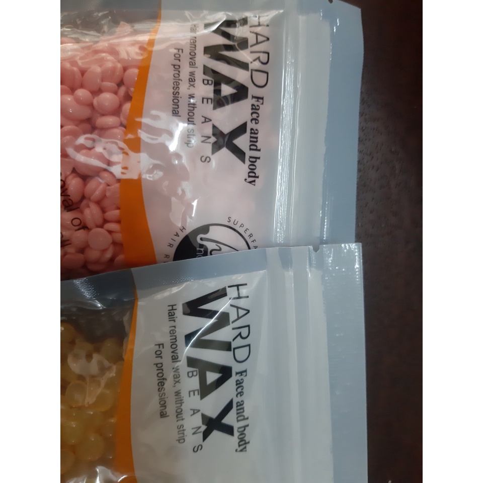 &quot; Hàng siêu phẩm chất lượng &quot; Sáp WAX lông nóng hạt đậu Hard Wax Bean 100g