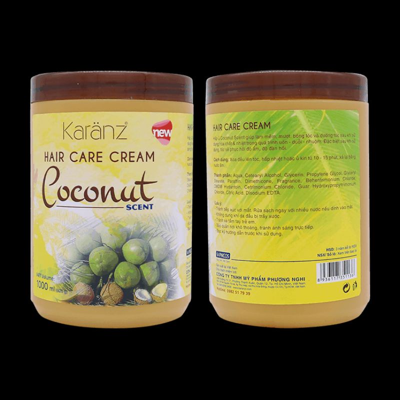 Hấp ủ hương dừa Karanz Coconut 1000ml