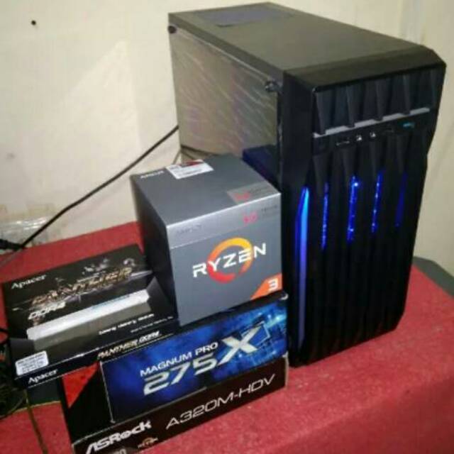 Daftar harga CPU - PC RAKITAN GAMING AMD RYZEN 2200G SIAP 