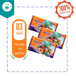 Combo 03 gói bột canh Hải Châu 190g