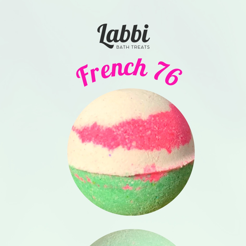 FRENCH 76 [Labbi] Bath bomb / Viên sủi bồn tắm / Bom tắm