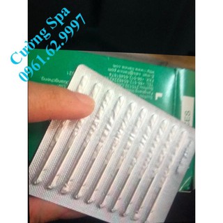Vỉ 10 Kim châm cứu đốt mụn ruồi mụn thịt trong spa