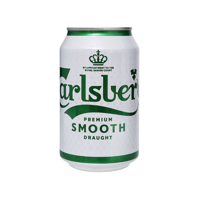 THÙNG BIA CARLSBERG ĐAN MẠCH ( 330ML X 24 LON )