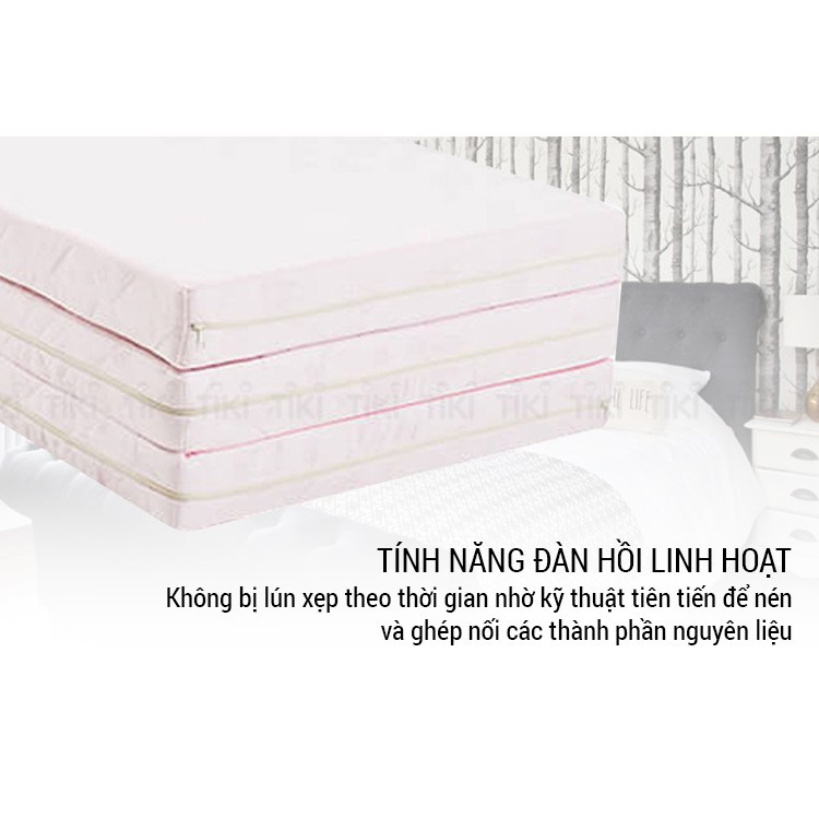 Nệm bông ép Liên Á Mliving Fiber lttp2001