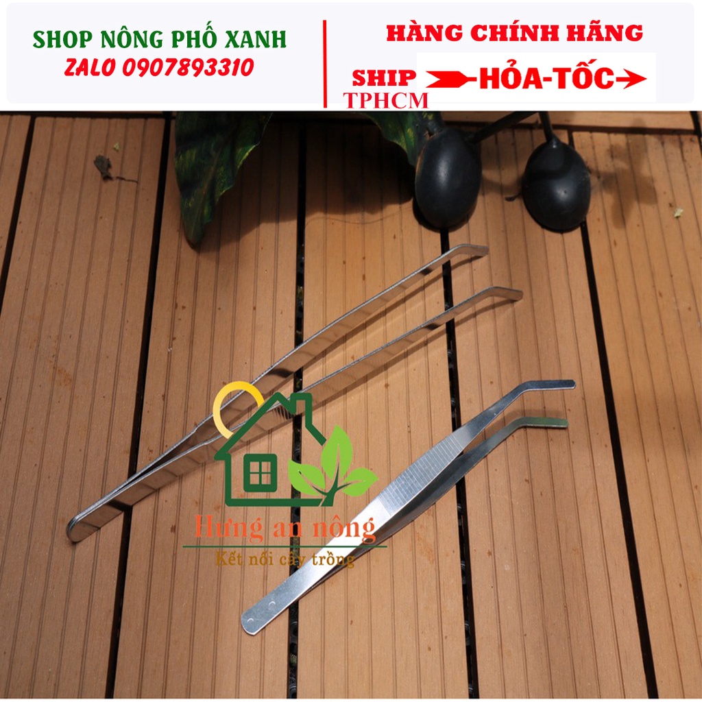 Nhíp gấp đa năng mũi cong dùng trang trí tiểu cảnh, gấp những vật khó size 11cm-17cm-25cm