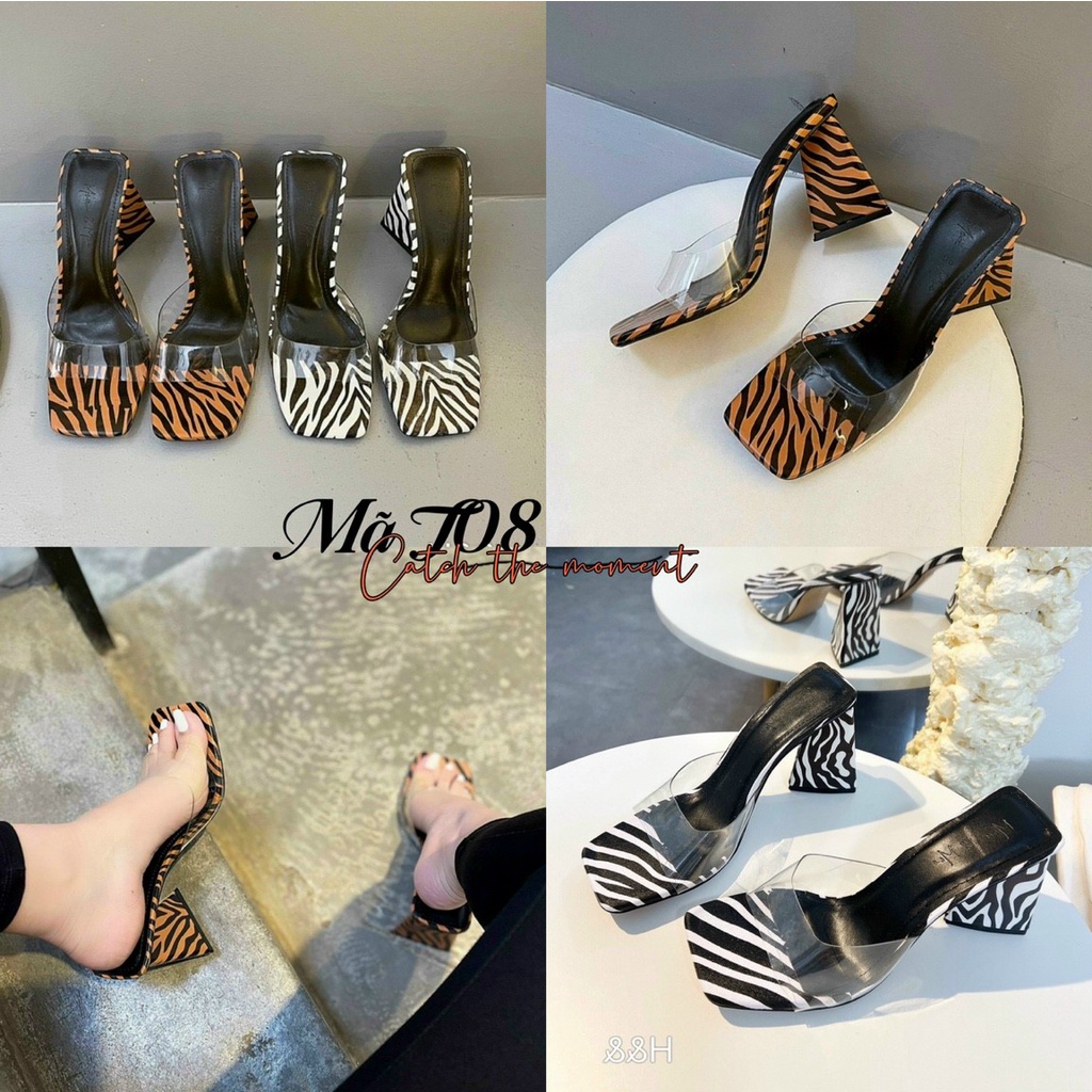 GUỐC QUAI TRONG NỀN BEO ĐẾ TAM GIÁC 7P T08