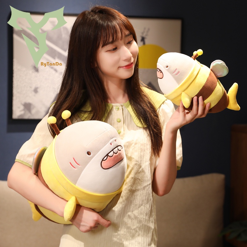 Đồ chơi nhồi bông Hình Cá Mập Dễ Thương Cho Bé