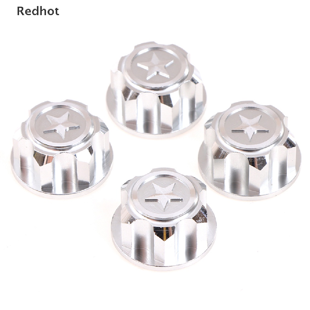 Bộ 4 Đai Ốc Lục Giác 17mm Bằng Nhôm Chống Bụi Cho Xe Điều Khiển 1 / 8 X-Maxx Summit Trên đó