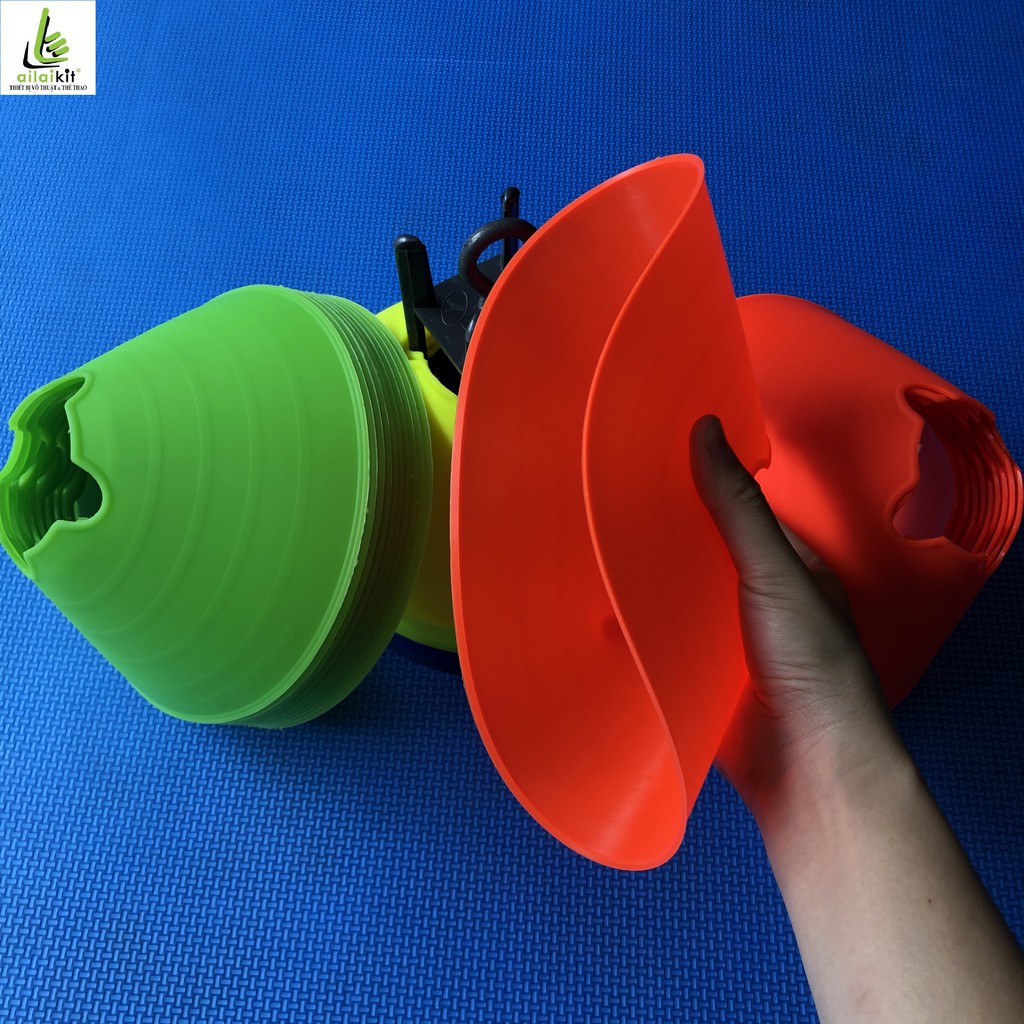 Bộ Cone Tập Chiến Thuật, Nấm Luyện Phản Xạ Phản ứng Taekwondo, Vovinam, Võ Cổ Truyền , Muay Cầu Lông ailaikit