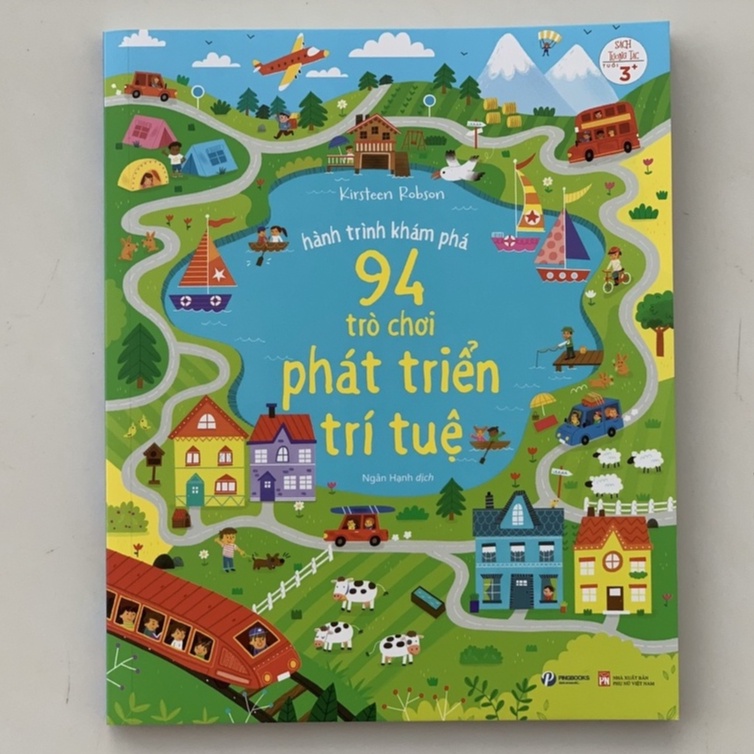 Sách - Hành trình khám phá 94 trò chơi phát triển trí tuệ