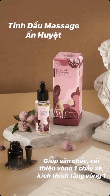 Ngũ cốc Tăng vòng 1 và tinh dầu massage A’mint