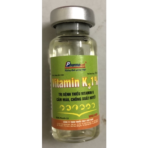Vitamin K 1% (cầm máu)