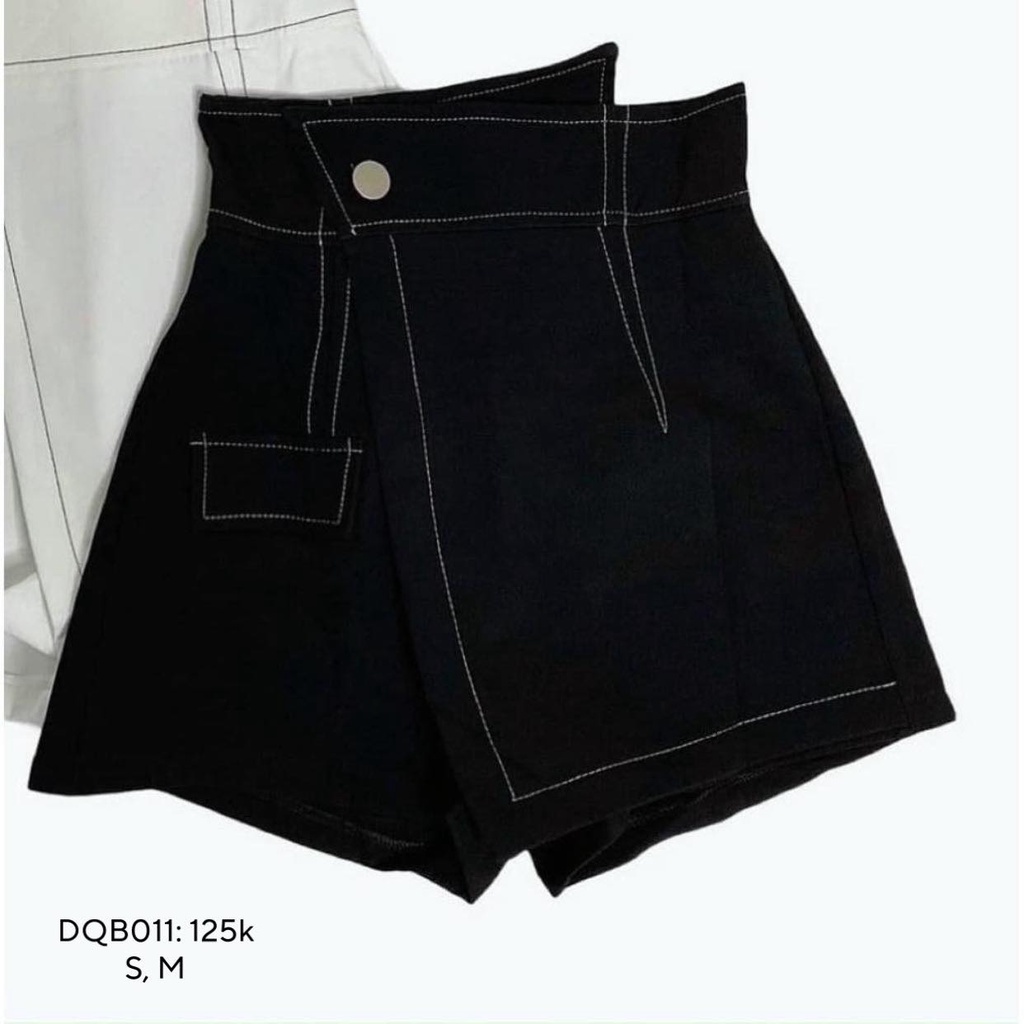 Quần short nữ giả váy chỉ nổi CHIBETS DQB011